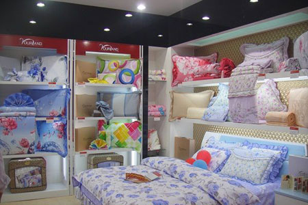 雨兰家纺在郴州市永兴县绽放光彩