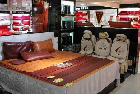 蓝鸽家纺80平米河北石家庄店正式开业