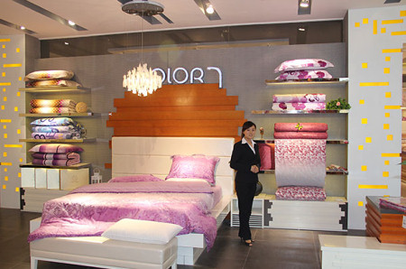 彩翼家纺湖南永州店正式开业